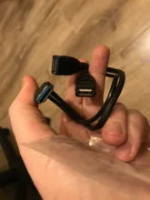 Onvian USB 3,0 Cable divisor USB 3,0 macho A Dual USB A hembra Jack Y Hub USB del cargador del divisor Y transferencia de datos Cable de extensión