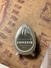 Juego de almohadillas de tinta de gota de agua para álbum de recortes, sellos de goma de aceite, almohadilla de tinta en forma de Kwaii, decoración de libros de boda, bricolaje