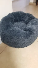 Cama para gatos de 6 tamaños, cama de felpa redonda para gatos, esterilla para gatos, nido cálido para gato durmiendo, cesta suave para perros, cojín para mascotas, suministros portátiles