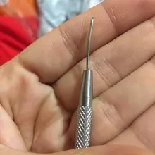 Extractor de espinillas para el cuidado de la piel, tratamiento de imperfecciones de granos, acero inoxidable, limpieza de acné, herramienta de maquillaje de agujas