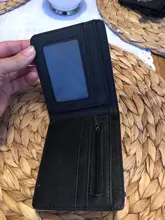 Billetera de cuero PU plegable para hombre, billetera corta con broche Vintage, monedero bolsa de monedas, tarjetas multifuncionales, Juguetes