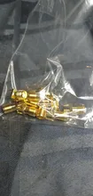 Adaptador de conector hembra SMA, borde de soldadura PCB, montaje recto RF, toma de conexión de cobre, 10 Uds.
