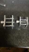 2 unids/set de soporte de Metal para movimiento de reloj, Base fija, multifunción, para relojero, abrazadera de reloj, herramientas de reparación, accesorios