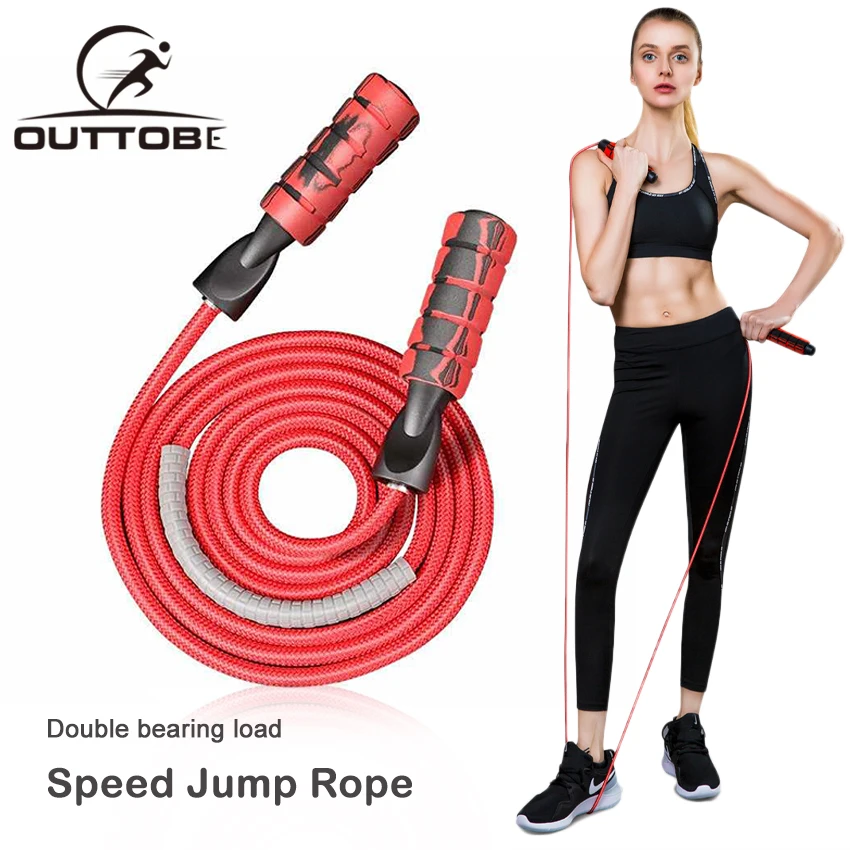 Outtobe Jump Rope Workout Skipping Rope for Exercise Tangle-Free with Ball Bearings Fitness Tools Memory Foam Handles
Outtobe Jump Rope Workout Skipping Rope for Exercise Tangle-Free with Ball Bearings Fitness Tools Memory Foam Handles
