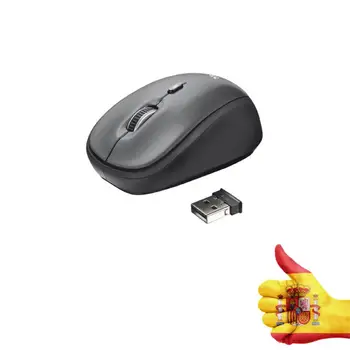 Mini Mouse Optical 2,4 GHz 1600 DPI Mouse cordless USB Receiver PC Wireless TRUST Mouse YVI. WIRELESS. OPTICAL. 800-1600 D
Mini Mouse Optical 2,4 GHz 1600 DPI Mouse cordless USB Receiver PC Wireless TRUST Mouse YVI. WIRELESS. OPTICAL. 800-1600 D