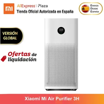 Xiaomi Air Purifier 3H Pantalla táctil OLED, Sensor láser de partículas de alta precisión, Filtro HEPA True Versión Global
Xiaomi Air Purifier 3H Pantalla táctil OLED, Sensor láser de partículas de alta precisión, Filtro HEPA True Versión Global