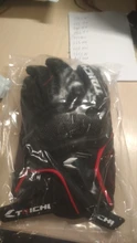 Totalmente de piel perforada de fibra de carbono de la motocicleta guantes de motocicleta de carretera en guantes transpirable hombres Motocross guantes