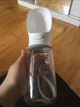 Botella de agua portátil para mascotas, tazón de viaje para cachorros y perros, dispensador de agua al aire libre, alimentador para perros pequeños y grandes