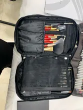 Neceser multifuncional para viaje y hogar, bolsa de cosméticos profesional, organizador de cepillo de tocador y maquillaje