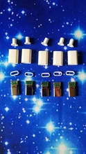 Conector macho de enchufe USB de TYPE-C con PCB, interfaz de línea de datos de soldadura de 24 pines, accesorios de cable de datos DIY, 2 uds./5 uds.