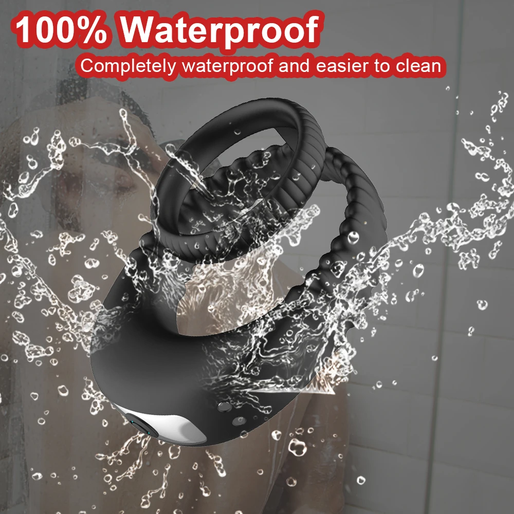 Penis Ring Couple Vibrator Sex Toys for Men Cock Ring Delay Ejaculation Cockring Sexy Goods for Male Adults 18 Penis Ring Couple Vibrator Sex Toys for Men Cock Ring Delay Ejaculation Cockring Sexy Goods for Male Adults 18