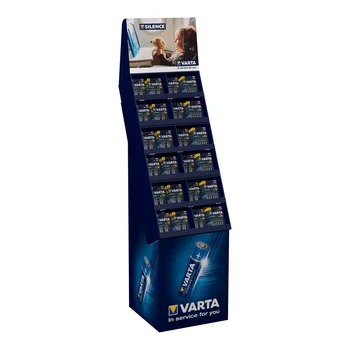 Battery display VARTA "LONG LIFE" 52 BLISTERS 6 x AAA batteries LR03 + 100 BLISTERS 6 x LR06 AA Batteries
Battery display VARTA "LONG LIFE" 52 BLISTERS 6 x AAA batteries LR03 + 100 BLISTERS 6 x LR06 AA Batteries