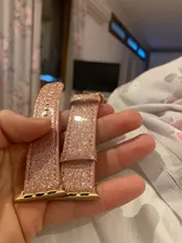 UTHAI-Correa de cuero para Apple Watch, banda de 40mm y 44mm para apple wtch 4/5, pulsera de moda para iWatch 3/2/1