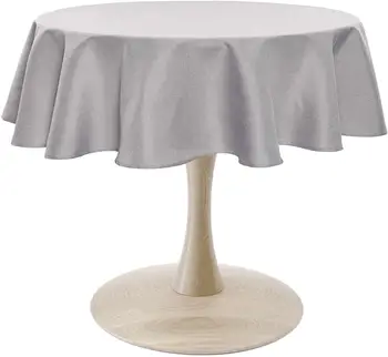 1PC Table Cover Cloth in Linen Look Round Tablecloth Nordic Dirt-repellent Tablecloth Washable Table Cloth for Tea Table
1PC Table Cover Cloth in Linen Look Round Tablecloth Nordic Dirt-repellent Tablecloth Washable Table Cloth for Tea Table
