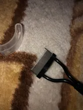 AY 2020-rizador de pestañas, separador de maquillaje para pestañas, cepillo de Metal plegable, peine, rímel, rizador, herramienta de maquillaje de belleza