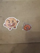 Nueva Kpop coreano Bangtan niños de dibujos animados Koala tela broches para las mujeres de arte vestidos de ropa con gorro decorar Pin 3,3 CM