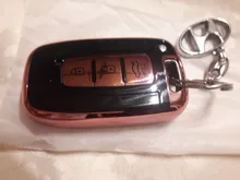 Funda de TPU suave para llave de coche, accesorios para Hyundai Solaris HB20 Veloster SR IX35 Accent Elantra i30, KIA RIO K2 K3 Sportage