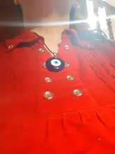 Exquisita azul de mal de ojo, collar de colgantes redondos de los hombres de la moda de las mujeres encantos collar accesorios creativo regalo de joyas de fiesta