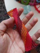 Juguetes sensoriales canicas autismo, TDAH en ansiedad juguetes estrés EDC de mano Fidget Juguetes | Juguetes Fidget | Fidget juguetes de malla trenzada fácil doblar con mármol