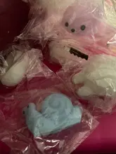 Satkago-juguetes para apretar suaves, 25 uds., Kawaii, juguete de dibujos de animales para niños y adultos, alivia la ansiedad y el estrés, decoración del hogar