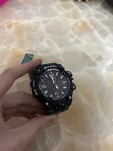 SMAEL-Reloj deportivo de cuarzo para hombre, cronógrafo analógico de estilo militar y a la moda, código 1545