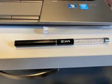 BQAN-pinceles para Gel UV, ovalados, acrílico, diseño de construcción de uñas, herramientas de madera, pluma de pincel para arte de uñas, dibujo de pintura, n. ° 6