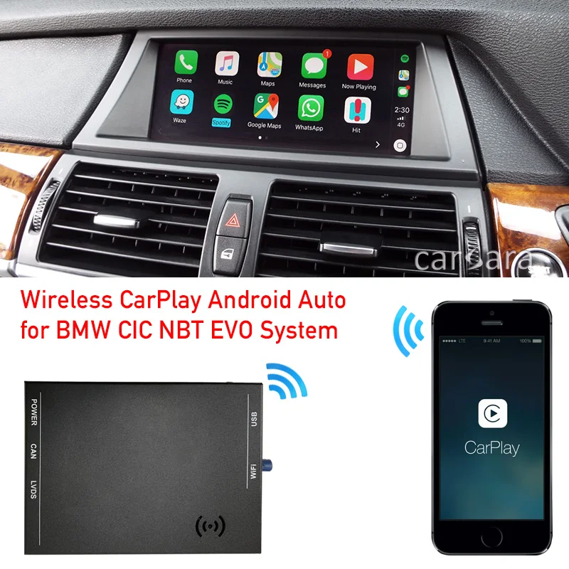 X5 F15 factory radio screen add-on wireless carplay box interface android auto activation tool for NBT system headunit display
X5 F15 factory radio screen add-on wireless carplay box interface android auto activation tool for NBT system headunit display
