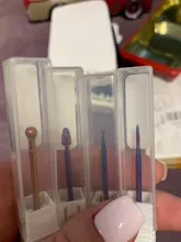 Broca para manicura arcoíris diamante fresa colorida fresa para herramientas de manicura pedicura eléctrica accesorios para uñas