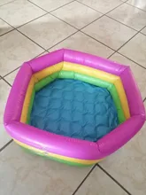 Piscina inflable de verano para bebés, juguete infantil, bañera redonda, portátil, para deportes al aire libre