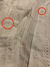 Blusa de talla grande para verano con manga larga, camisa elegante coreana con cuello en V para mujer