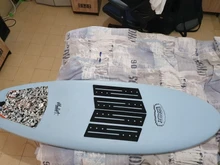 Almohadilla antideslizante para tabla de surf, almohadillas de tracción de goma EVA, agarre frontal, cojinetes adhesivos, novedad, 4 uds.