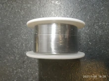 Rollo de alambre de estaño para soldar colofonia de Plomo Fundido, 0,8mm, 1,0mm, 20g, 50g, 100g