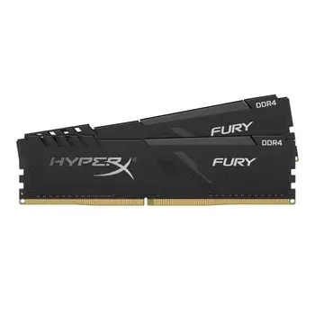 KINGSTON HyperX Fury RAM Module - 16 GB - DDR4-2666 / PC4-21333 DDR4 SDRAM - CL16 - 1.20 V - 288 pin-DImm
KINGSTON HyperX Fury RAM Module - 16 GB - DDR4-2666 / PC4-21333 DDR4 SDRAM - CL16 - 1.20 V - 288 pin-DImm