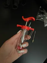 Juego de agujas de acero inoxidable de grado alimenticio, conjunto de jeringuilla para especias, carne de barbacoa, inyector de sabores, salsa, Adobo, accesorio de jeringuilla