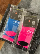 DH nueva, de Deportes de ciclismo profesional calcetines proteger los pies transpirable calcetín transpirable al aire libre bicicleta de carretera calcetines de Nylon accesorios para bicicletas