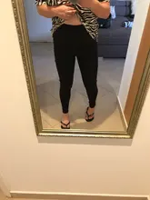 Pantalones de algodón ajustados y de tubo para mujer, jeggings de mezclilla con bolsillo, talla grande, nuevo, 2019