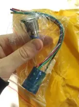 Switch Horn Symbol Illuminated-Horn Push-Button Momentary Zusen 19mm Zs19f-11dt/g/12v/n