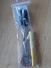 Juego de boquilla de pulverización para limpieza, Kit de herramientas de reparación, aguja y cepillo, limpiador de tatuajes, accesorios MP789, 1 Set