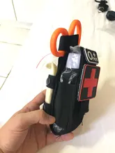 Molle táctico militar médica bolsa tijeras torniquete titular de la linterna de caza de emergencia Kit de primeros auxilios EDC bolsa