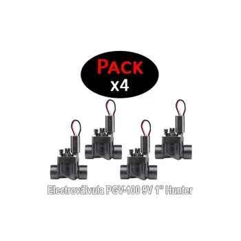 Solenoid PGV-100 9V 1 "Hunter (Pack 4 units) | Used in irrigation fittings with programmer a 9V battery.
Solenoid PGV-100 9V 1 "Hunter (Pack 4 units) | Used in irrigation fittings with programmer a 9V battery.