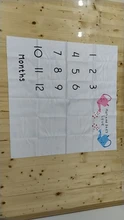 Manta de crecimiento mensual para bebé recién nacido, accesorios de fotografía, Fondo de tela para alfombra, accesorios de fotografía