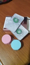 Lentillas de colores verdes para fiestas de Halloween, lentes de contacto de ojos coloridas para Cosplay