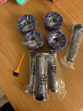 Vacuum-Cleaners HEPA PRE-FILTERS Dyson V8 Replacements Compatible Cordless V7 8-Pack