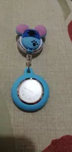 Relojes de bolsillo de silicona retráctiles para hombre y mujer, modelo de dibujos animados, regalo colorido para hospital, médico, insignia, carrete