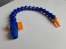 Tubo neumático de 1/4 , 3/8, 1/2 , BPS, rosca macho de plástico Flexible, manguera de tubo de refrigerante de aceite de agua para máquina de torno CNC