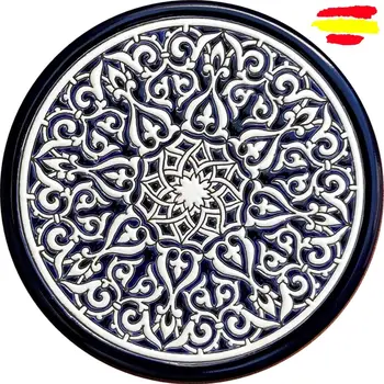 Ceramics plate from 24 cm/9,5 inch diameter-ceramics glazed up handmade-Done in Spain-MIJASCERAMIC-ARTECER-
Ceramics plate from 24 cm/9,5 inch diameter-ceramics glazed up handmade-Done in Spain-MIJASCERAMIC-ARTECER-