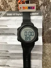 SKMEI-Reloj deportivo Digital para Hombre, cronómetro con luz Led, resistente al agua hasta 100M