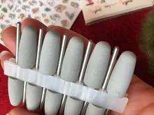 Brocas de silicona para manicura, cortador rotativo eléctrico de manicura, herramientas de pulido de cutículas, accesorios de salón de uñas, 10 Uds.