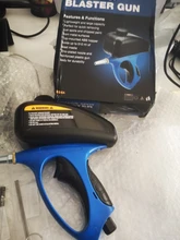 Pneumatic-Sand-Blasting-Machine Glass Nozzle Anti-Rust Handheld with Small Tombstone