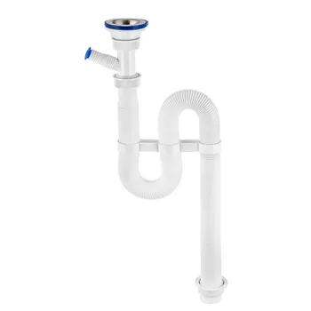 Siphon corrugated "vir" (30980317) with a outlet for CM and stainless steel. Cup. 70mm (1/4 ". 40/50)
Siphon corrugated "vir" (30980317) with a outlet for CM and stainless steel. Cup. 70mm (1/4 ". 40/50)